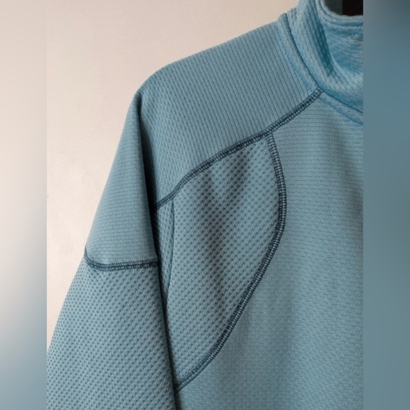 Under Armour AllSeasonGear 1/4 Zip Pullover Sweatshirt Small Blue - Picture 4 of 12